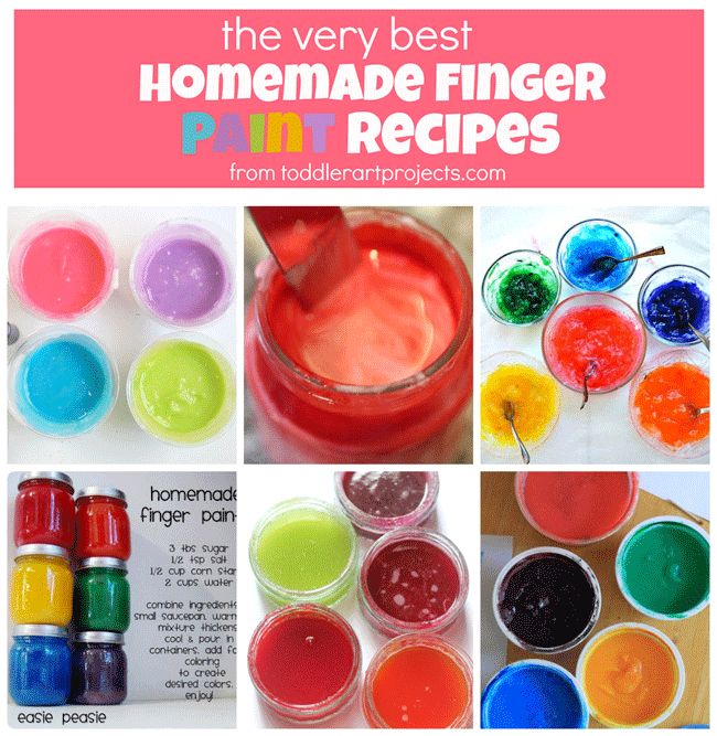 Top 6 Homemade Finger Paint Recipes - Love and Marriage