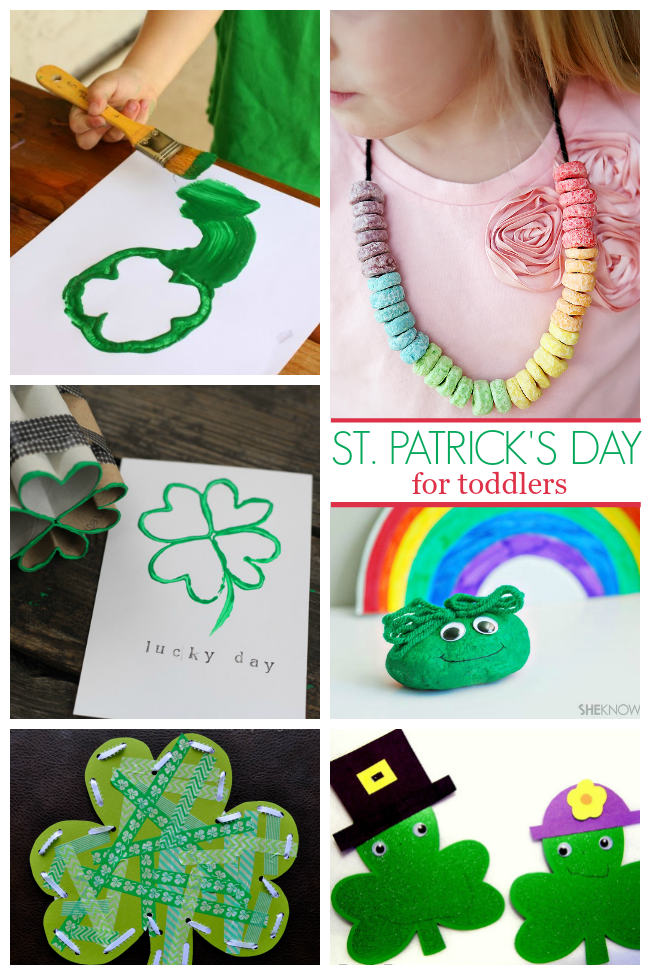 10 St. Patrick's Day Crafts for Toddlers