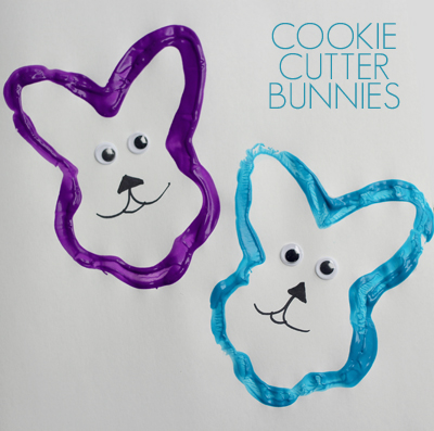 Easter Bunny Stamp Craft