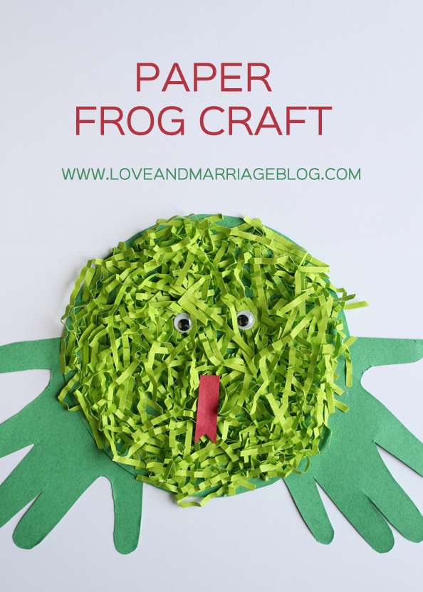 Frog Craft for Kids