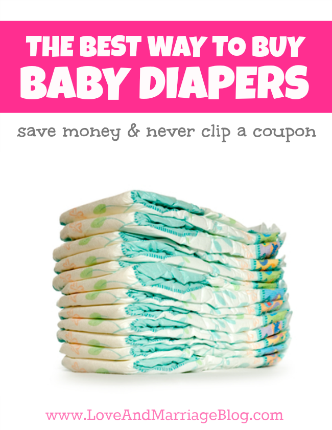 The Best Way To Buy Baby Diapers