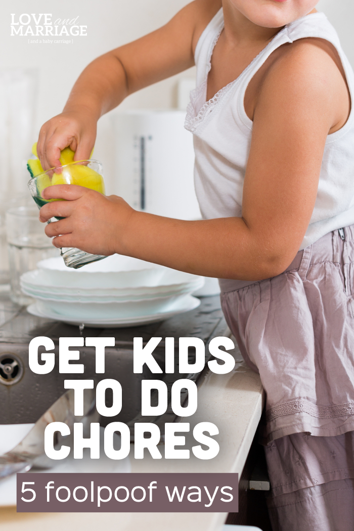 5 Foolproof Tips for Getting Your Children to do Their Chores
