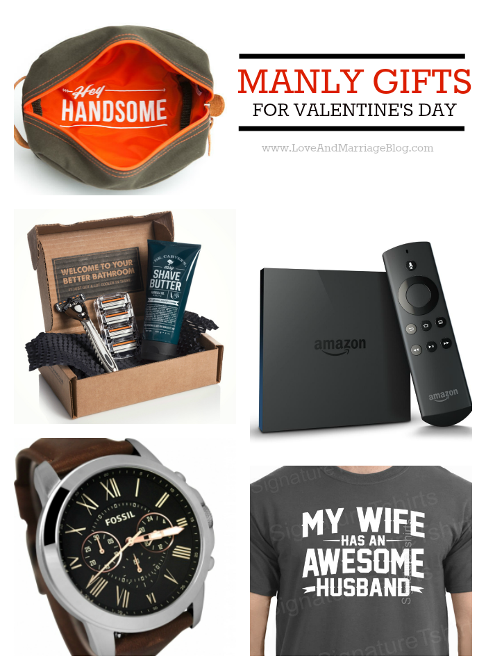 Manly Mens Valentines Day Gifts