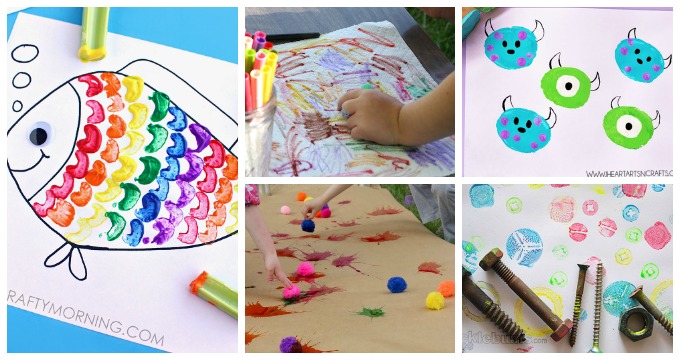 10 Awesome Art Projects For 3 4 Year Olds