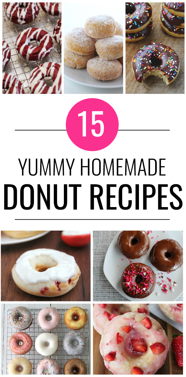 15 Donut Recipes You'll Drool Over