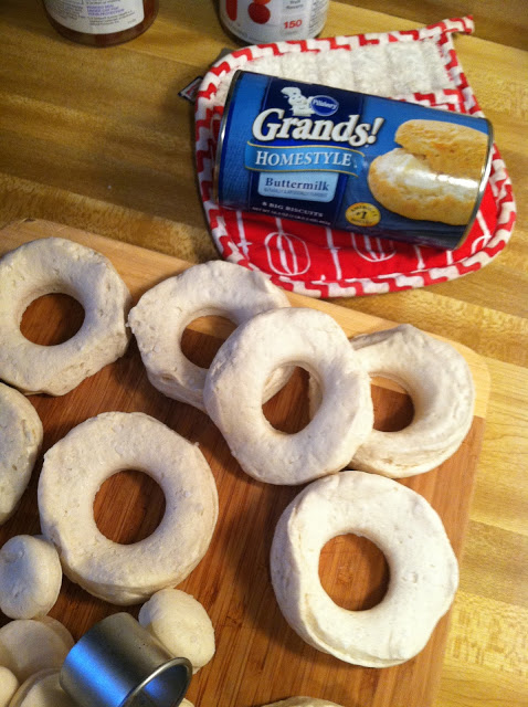 Homemade Biscuit Donuts