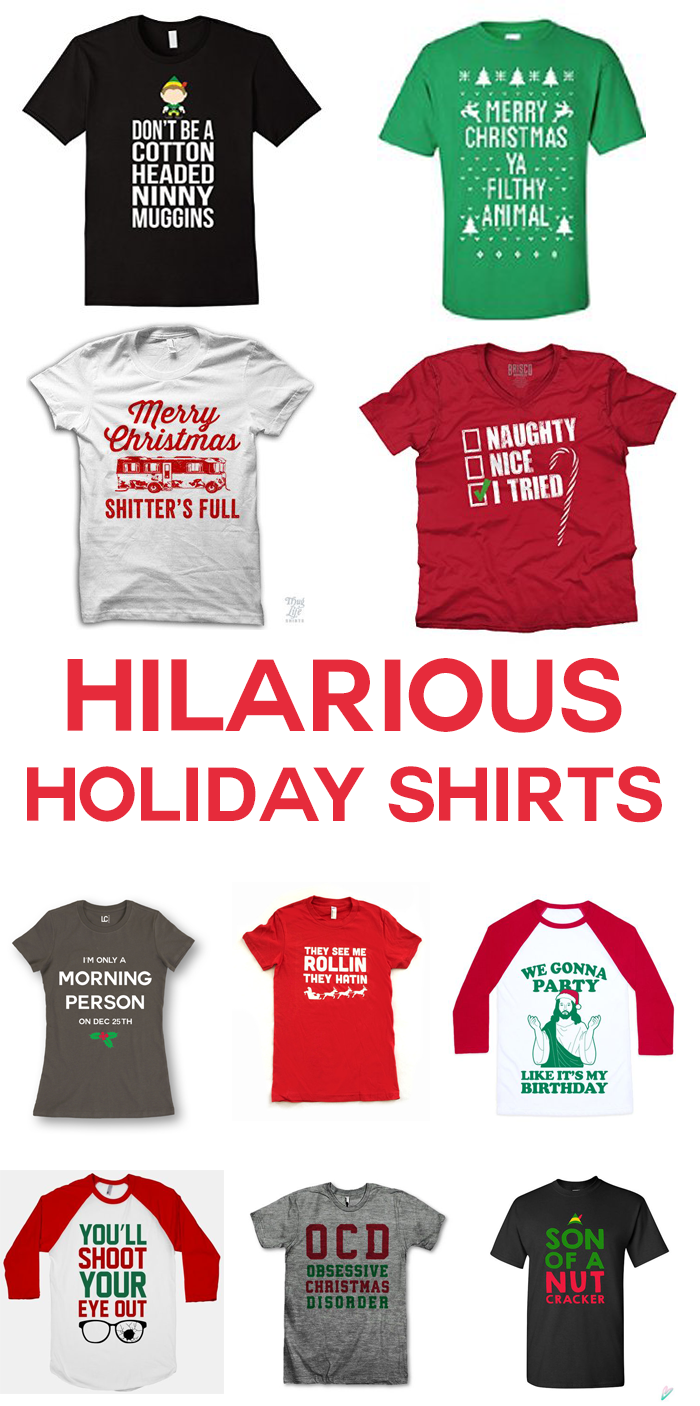 10 Funny Christmas Shirts Everyone Needs - Love and Marriage