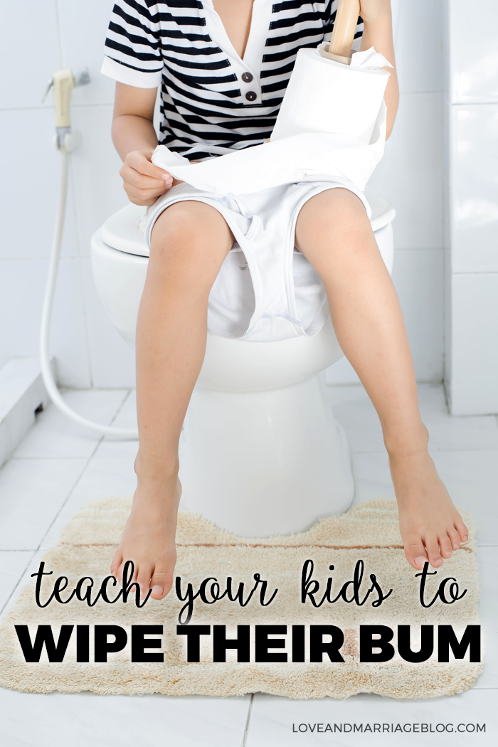 Teach Your Kid To Wipe Their Bum