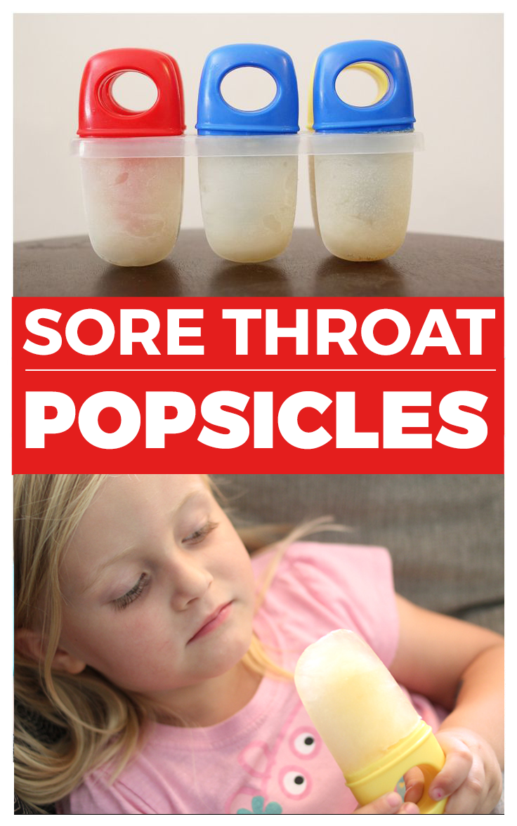 DIY Sore Throat Popsicles
