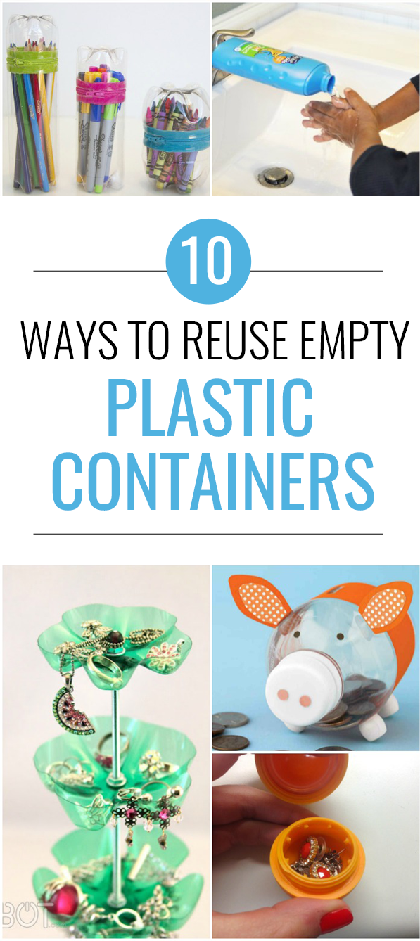 15 Wildly Cool Things To Make from Plastic Containers