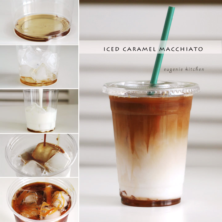Starbucks Iced Carmel Macchiato Copy Cat