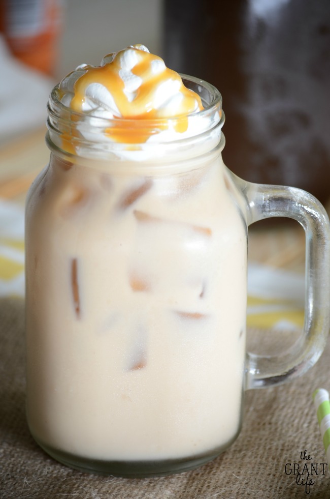 Starbucks Copy Cat Vanilla Iced Chai Latte 