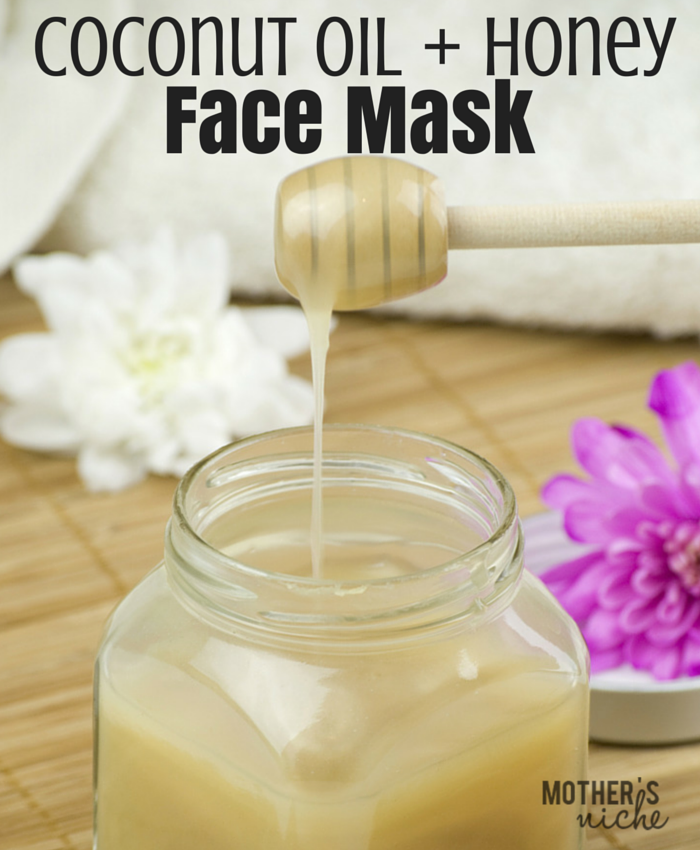 DIY Coconut Oil and Honey Face Mask