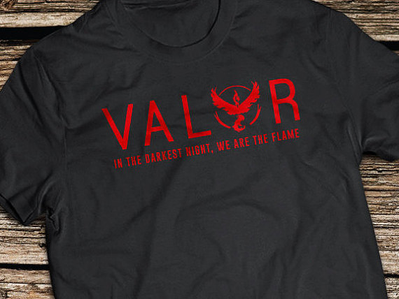 Team Valor Pokemon Go T-Shirt