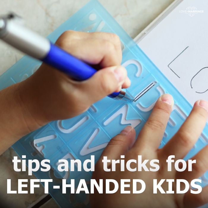 Tips & Tricks for Raising Left-handed Children
