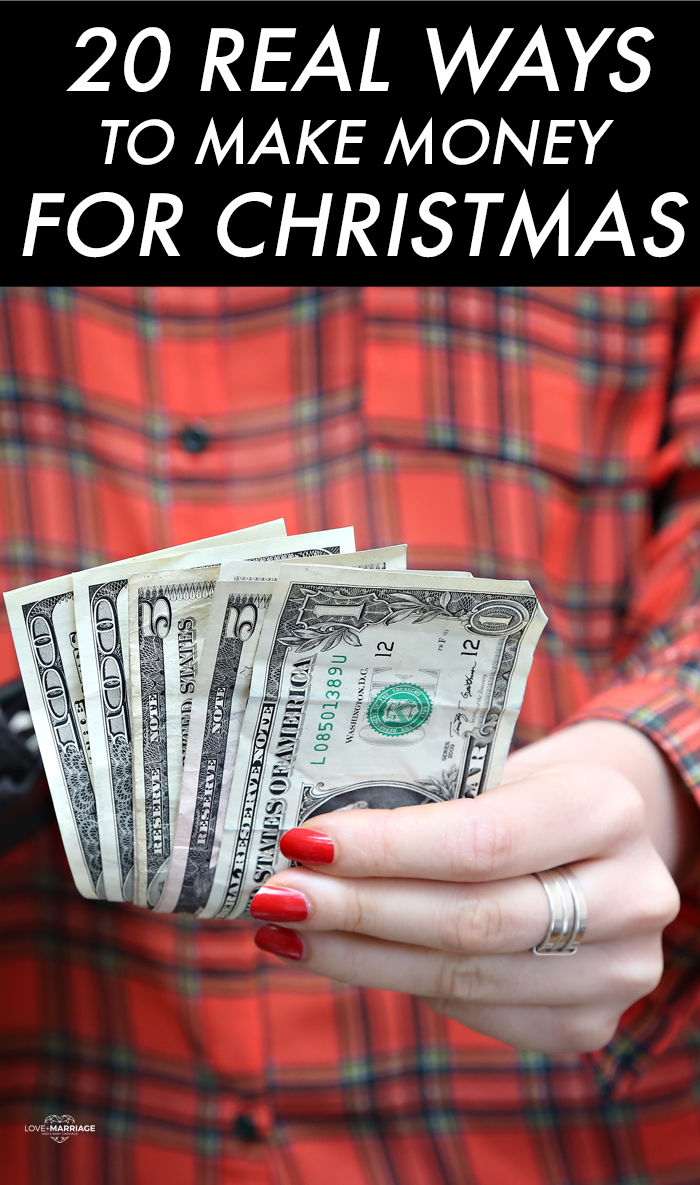 20 Real Ways To Make Extra Money For Christmas