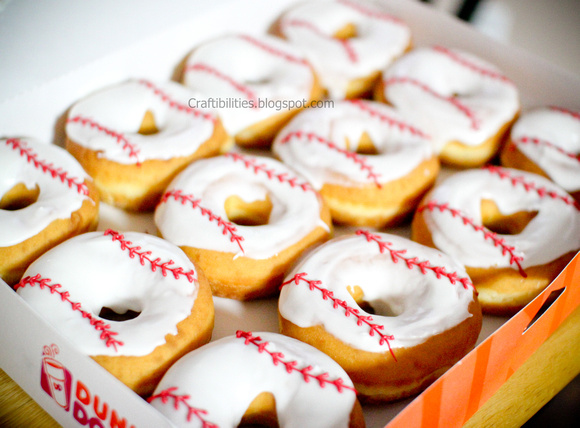 Baseball Donuts