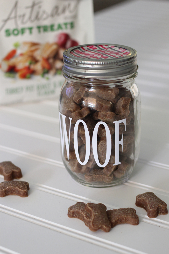 DIY Dog Treat Container - Love and Marriage