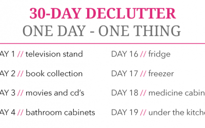 Declutter Your Entire House in 30 Days