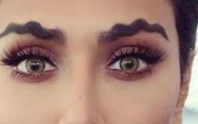 Wavy Eyebrows Are A Thing Now And... I'm So Confused