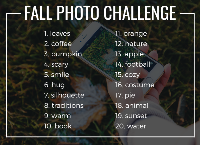 Fall Photo Challenge
