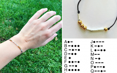How To Make a DIY Morse Code Bracelet