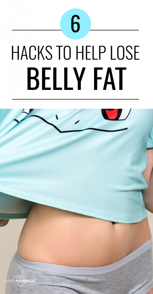 6 Flat Belly Hacks