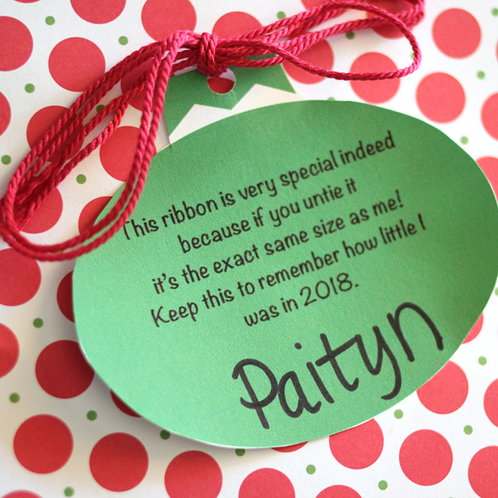 This Christmas printables idea is a keepsake everyone will remember and cherish!