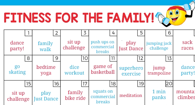 Fun Family Fitness - Fun Ways To Keep You Moving
