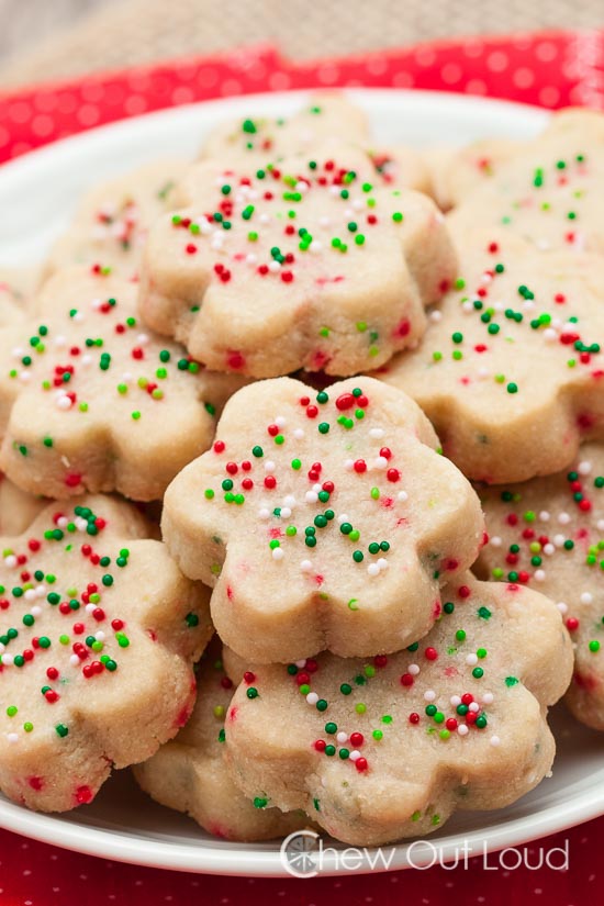 shortbread Christmas cookies