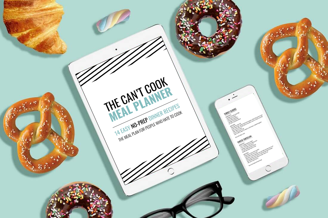The Can't Cook Meal Planner