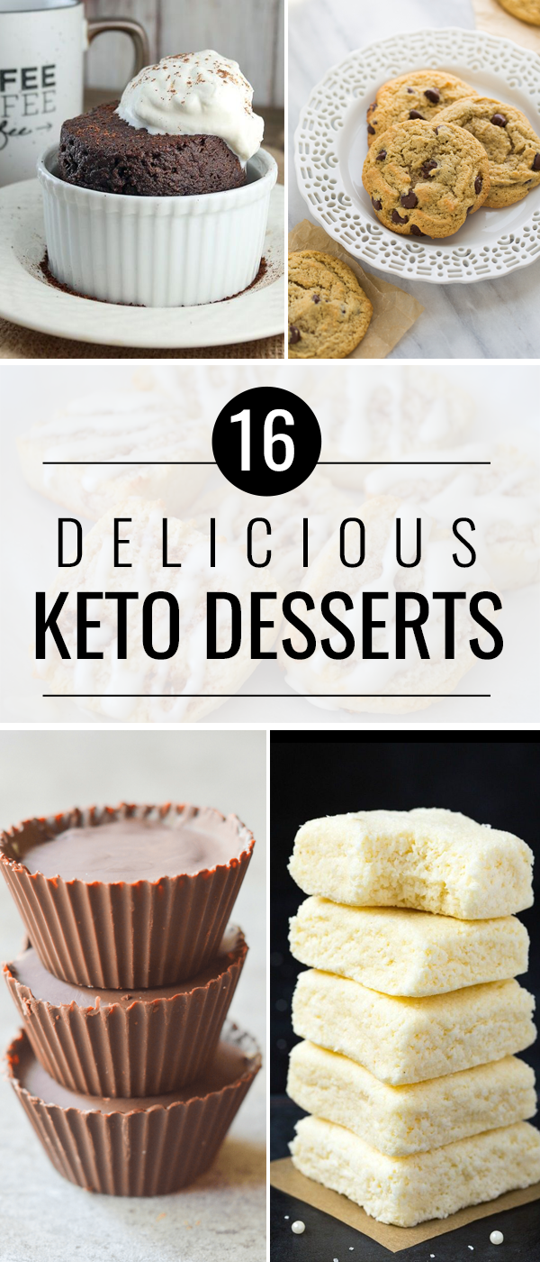 16 Delicious Keto Desserts