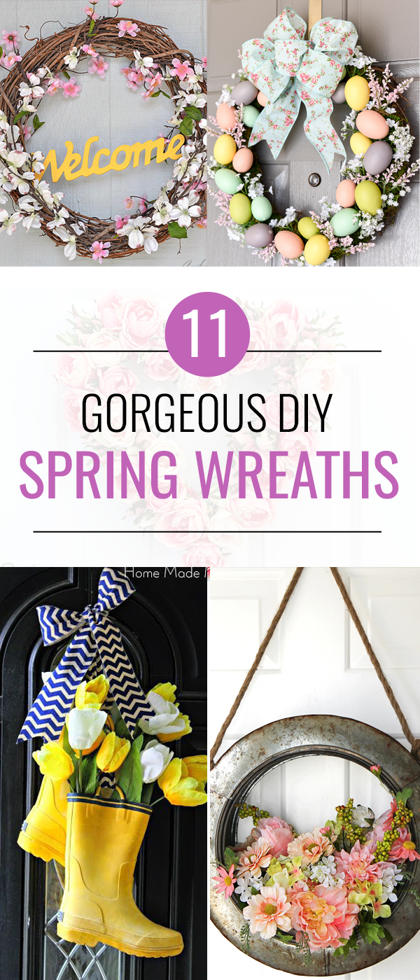 11 Gorgeous DIY Spring Wreaths