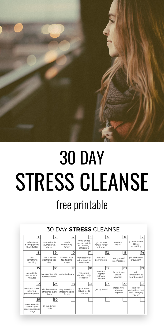 30 Day Stress Cleanse
