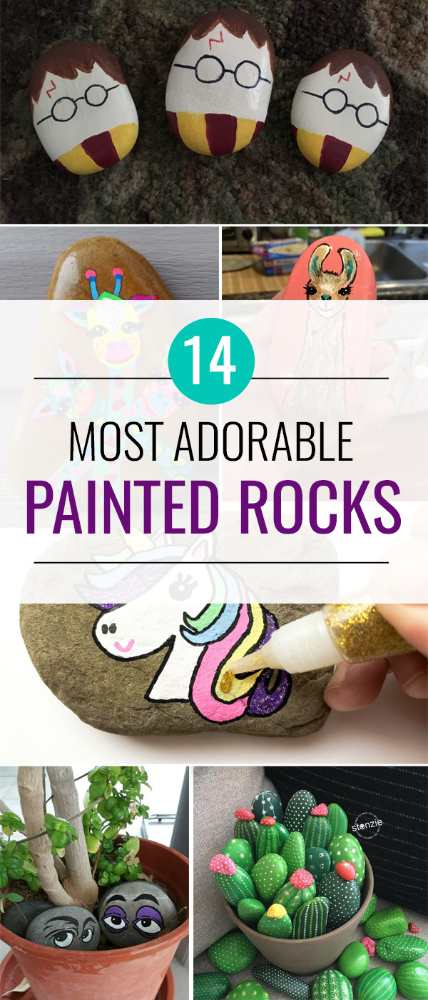 14 Most Adorable Painted Rocks
