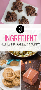 22 Yummy Recipes With Only 3 Ingredients - Love and Marriage