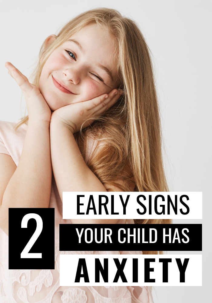 These are the early signs that your child might have anxiety. #Parenting #kids