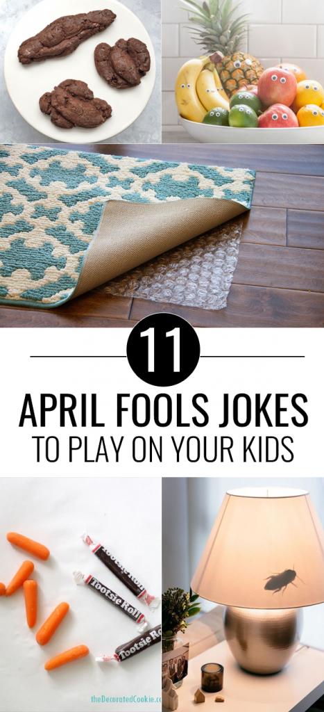 11 Fun & Simple April Fools Pranks to Play On Your Kids. Have some fun this year with some fun jokes to play on your kids that are simple and lots of fun!