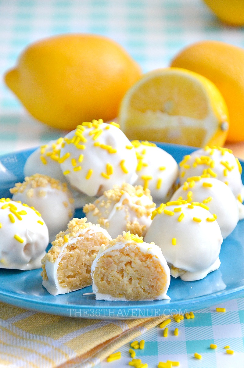 Lemon Truffles | The BEST Lemon Desserts ever. | Lemon Recipes you will love.