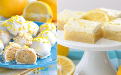 The BEST Lemon Desserts ever. | Lemon Recipes you will love.