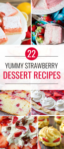 18 Best Strawberry Desserts Recipes Ever! - Love and Marriage