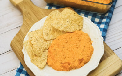 Buffalo Chicken Dip is a super easy recipe with just four ingredients. If you like hot wings and hot sauce this dip is for you.