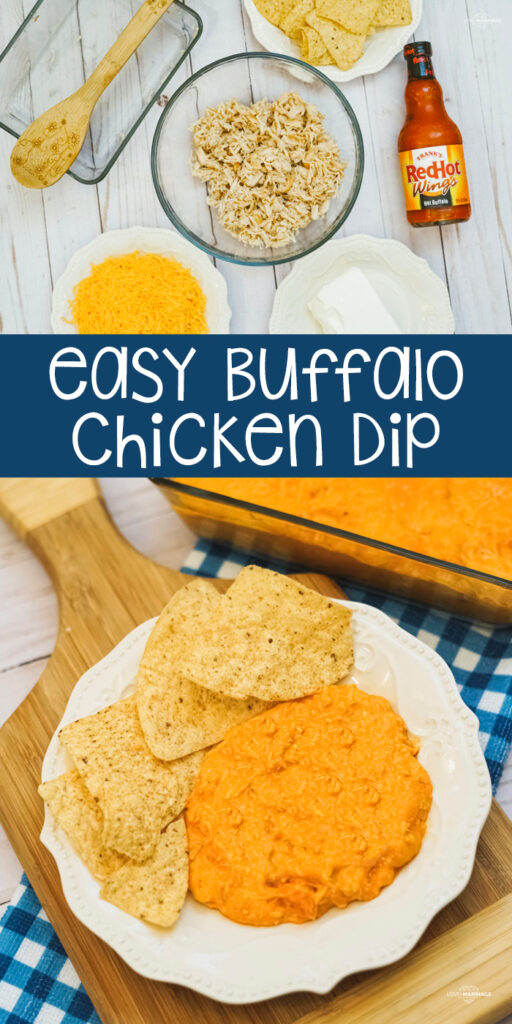 Buffalo Chicken Dip Easy Recipe - Love and Marriage
