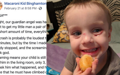 Mom Shares Traumatic Story About a Microwave and Her Little Boy