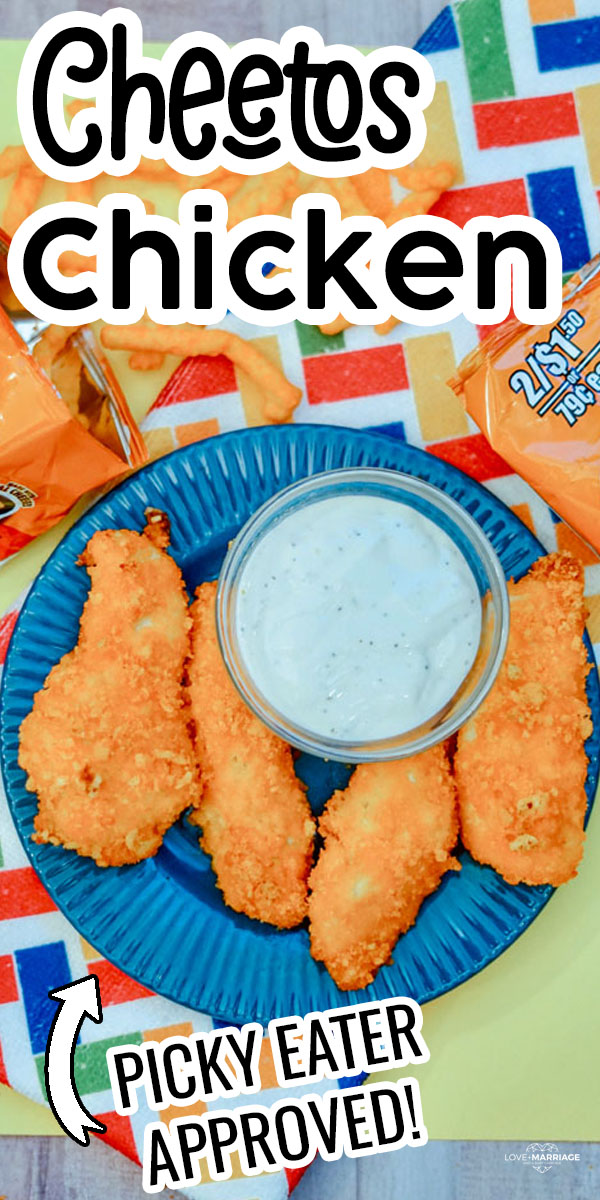 Cheetos Chicken Fingers - Kid Approved!