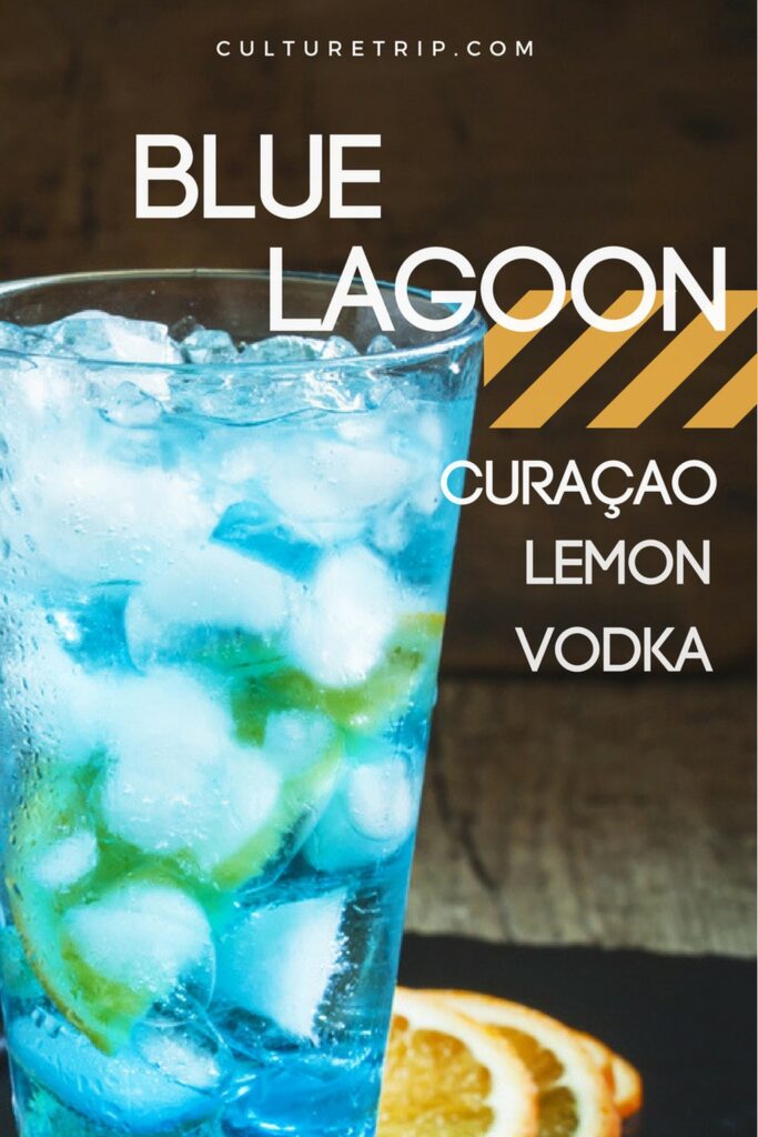 Blue Lagoon - 17 Cocktail Recipes With Only 3 Ingredients