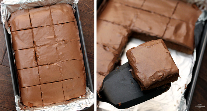 Lunch Lady Brownies in a Sheet Pan - Cooking With Carlee