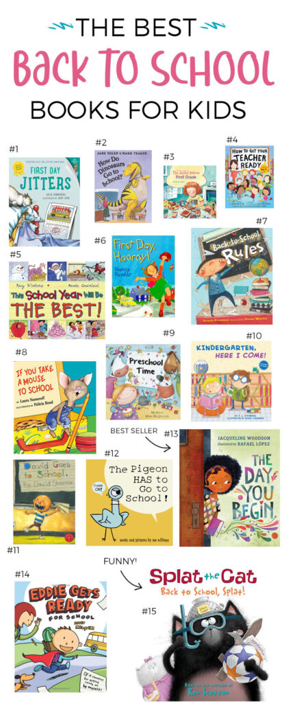 15 Back To School Books To Ease Kids Worry