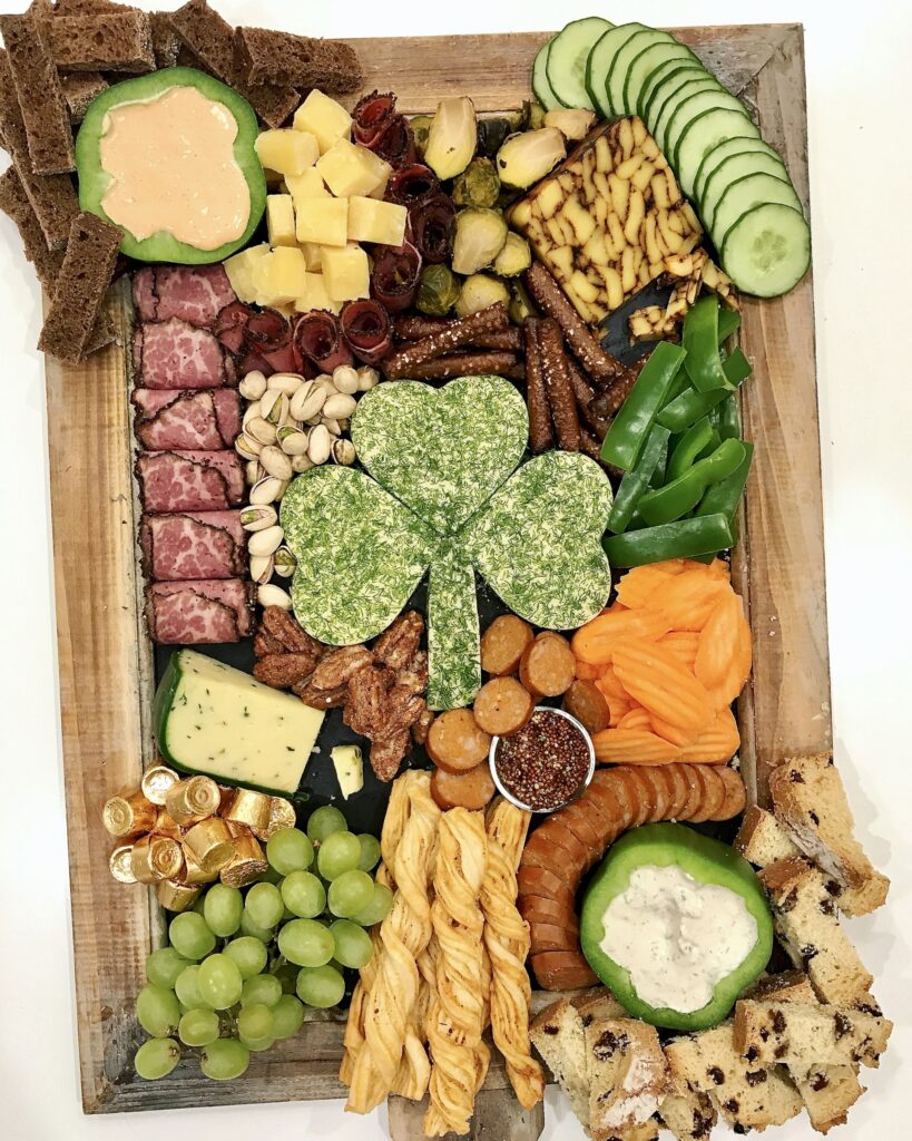 St. Patrick's Day Charcuterie Board | St Patricks Day Food