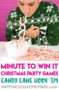 13 Best Christmas Minute to Win It Games - Love and Marriage